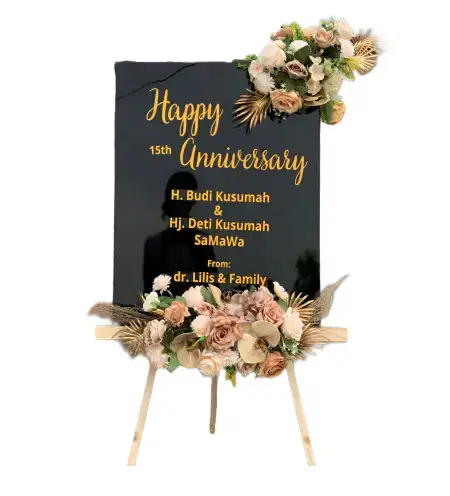 Papan Bunga Akrilik Panjangjaya