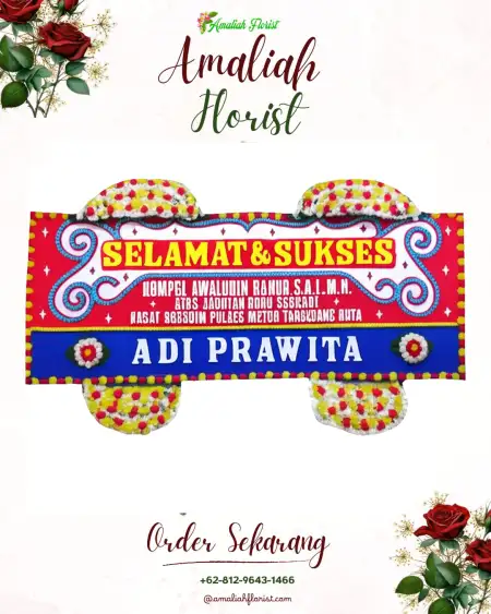 Papan Bunga Ucapan Selamat Panjangjaya